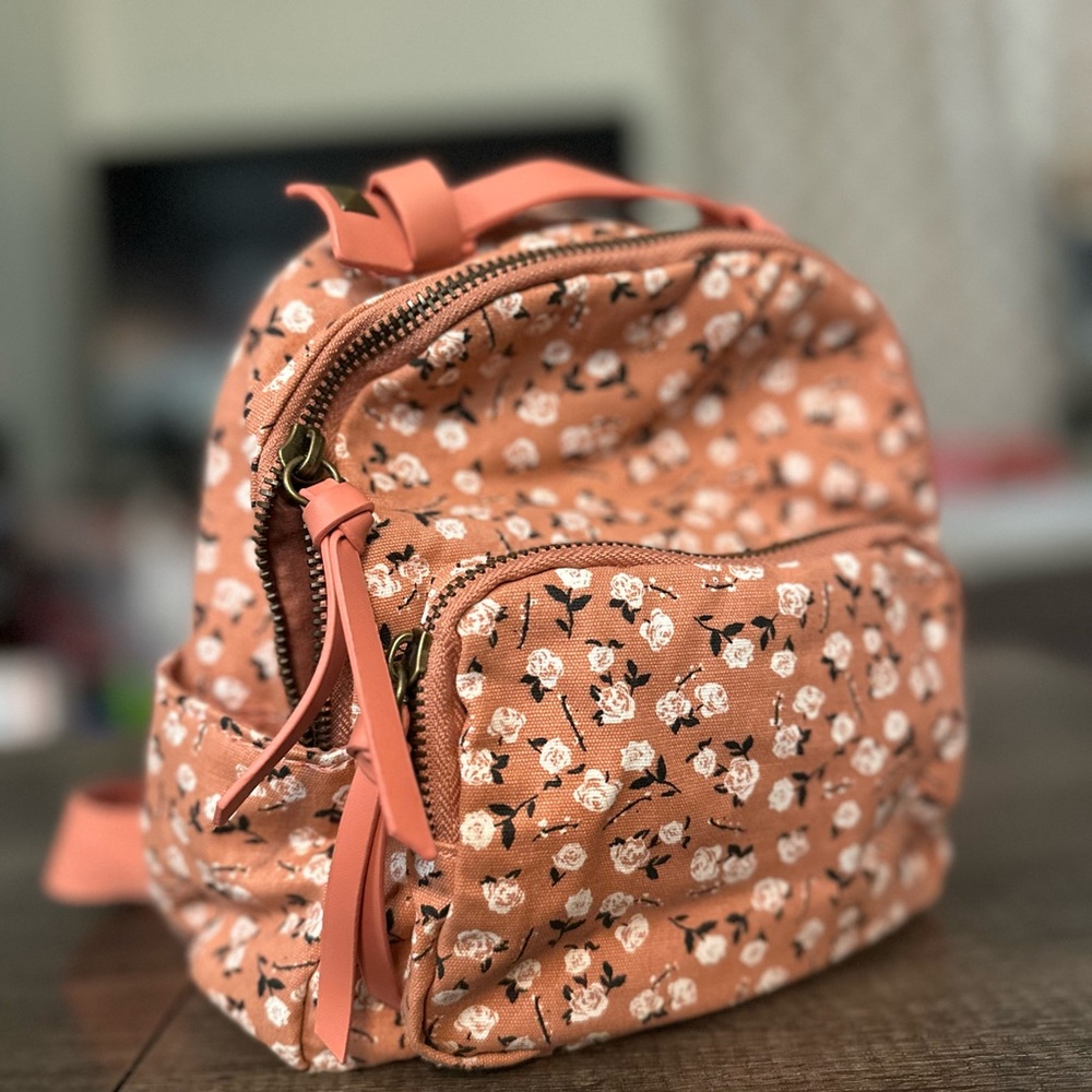 Floral Mini Backpack